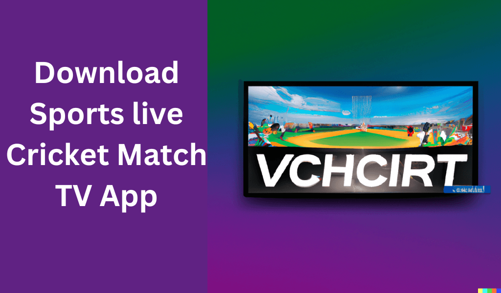Sports live cricket match TV